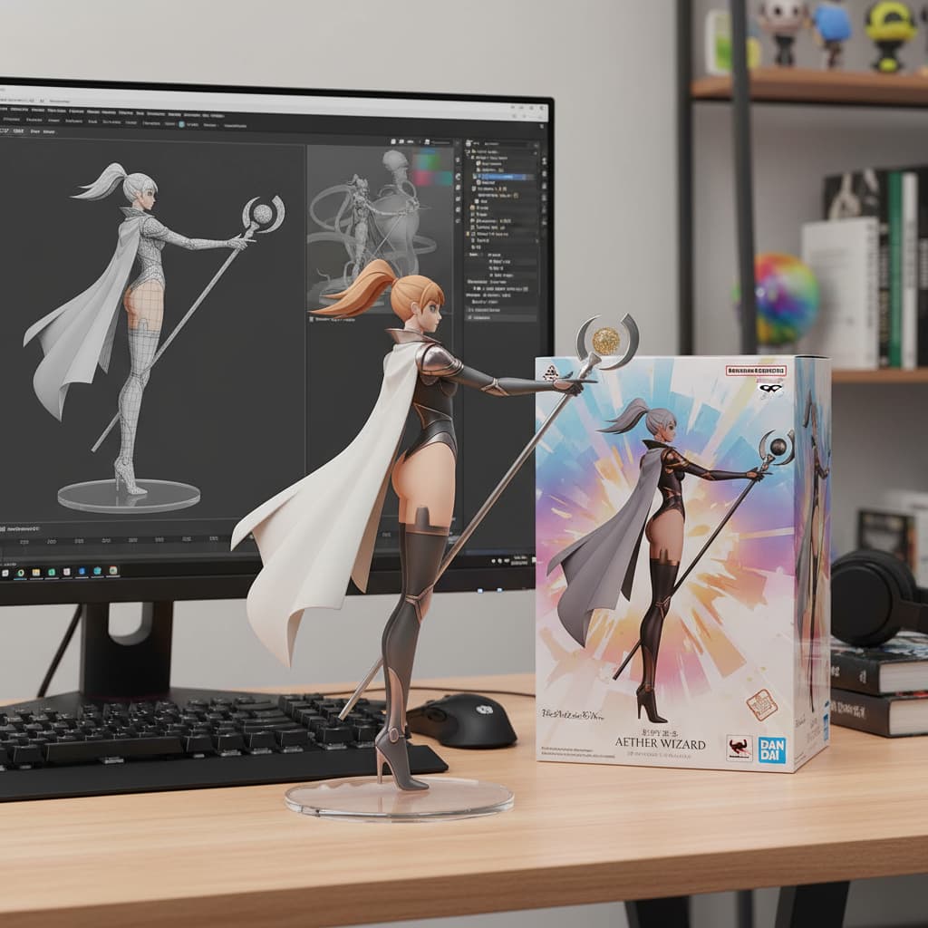Generate 1/7 Scale Commercialized Figure with Nano Banana