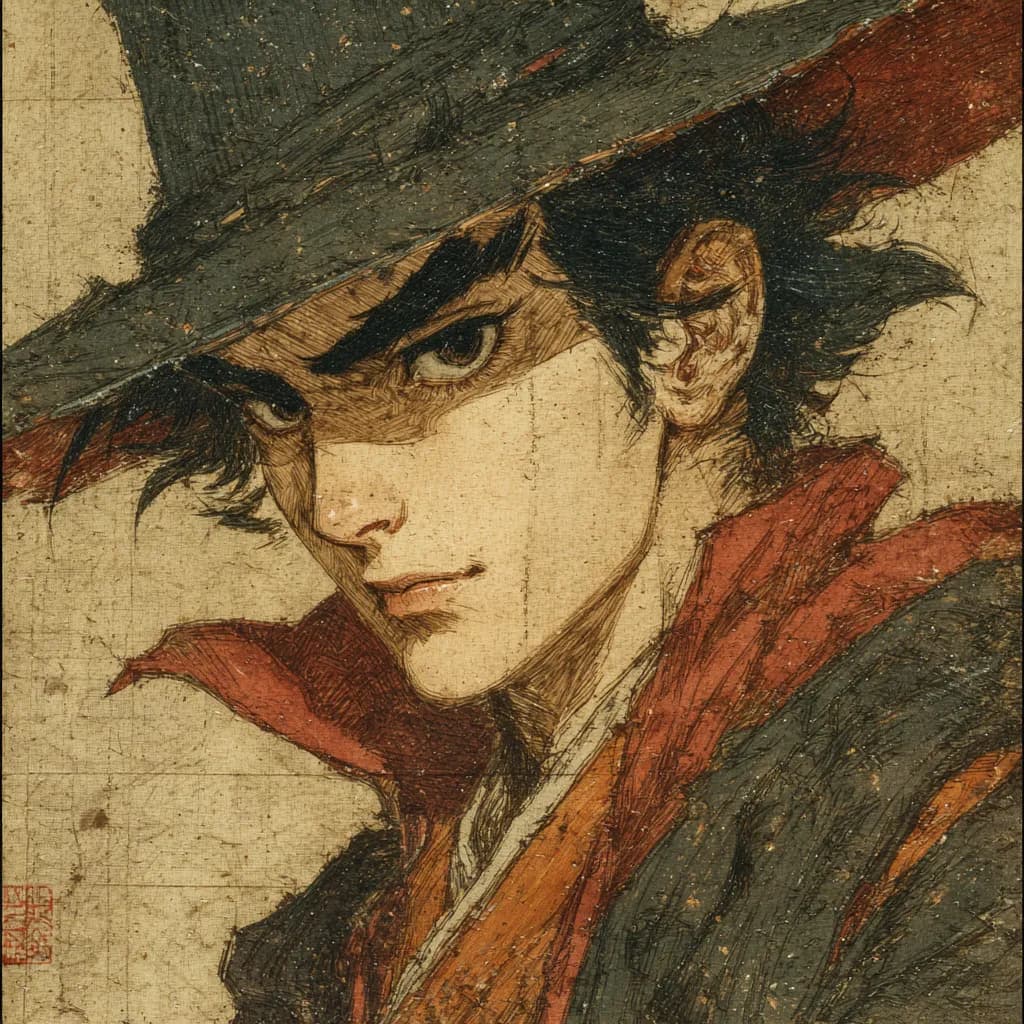 Jotaro Shinchan Tang Dynasty Fusion