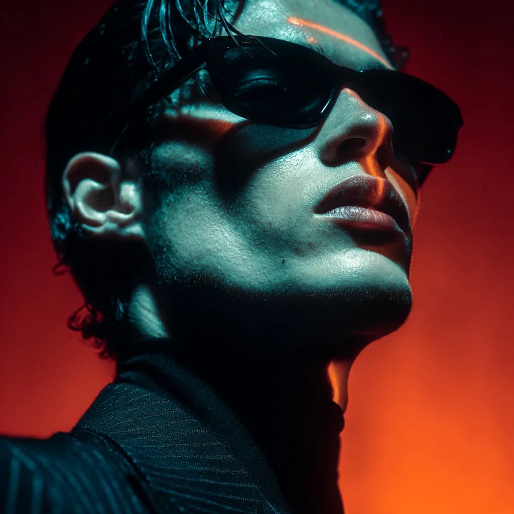 Studio Shoot — High Contrast & Geometric